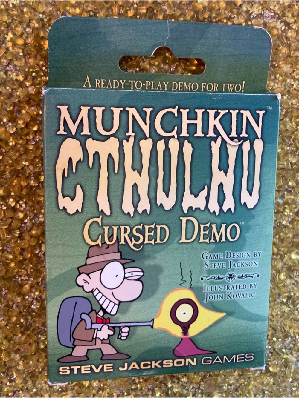 Munchkin Cthulhu Cursed Demo Card Game - Green